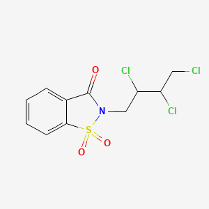 2-(2,3,4-trichlorobutyl)-1H-1,2-benzisothiazole-1,1,3(2H)-trione