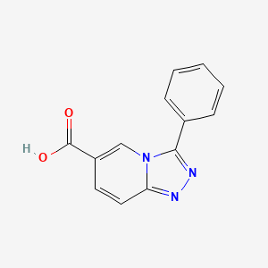 3-Phenyl-[1,2,4]triazolo[4,3-a]pyridine-6-carboxylic acid