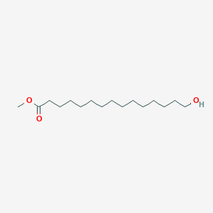 molecular formula C16H32O3 B025149 Methyl 15-hydroxypentadecanoate CAS No. 76529-42-5