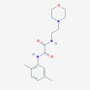molecular formula C16H23N3O3 B2514953 N1-(2,5-dimethylphenyl)-N2-(2-morpholinoethyl)oxalamide CAS No. 797765-75-4