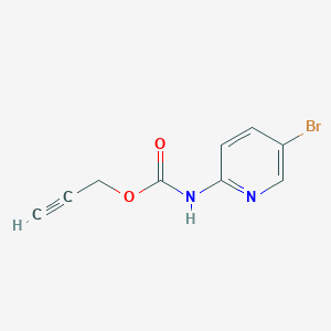 molecular formula C9H7BrN2O2 B2514985 Prop-2-YN-1-YL N-(5-bromopyridin-2-YL)carbamate CAS No. 944918-68-7