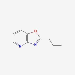 2-Propyl[1,3]oxazolo[4,5-b]pyridine