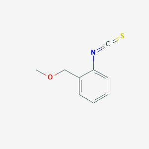 molecular formula C9H9NOS B2515356 1-Isothiocyanato-2-(methoxymethyl)benzene CAS No. 1250710-71-4