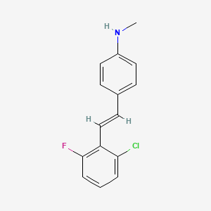 molecular formula C15H13ClFN B2515396 FIDAS-5 