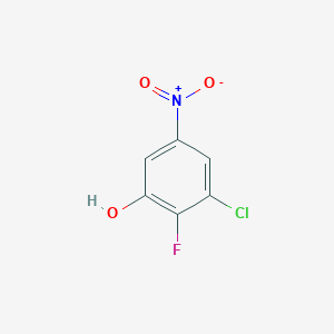 3-Chloro-2-fluoro-5-nitrophenol