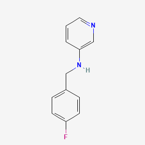 molecular formula C12H11FN2 B2515451 N-(4-Fluorobenzyl)pyridin-3-amine CAS No. 939755-76-7