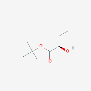 molecular formula C8H16O3 B025155 tert-Butyl (R)-2-hydroxybutyrate CAS No. 110171-06-7