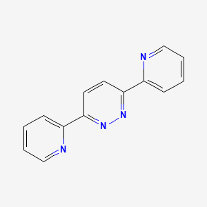 molecular formula C14H10N4 B2515594 3,6-di(pyridin-2-yl)pyridazine CAS No. 36901-11-8