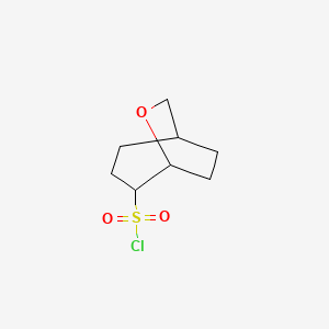 B2515691 6-Oxabicyclo[3.2.2]nonane-4-sulfonyl chloride CAS No. 2167875-94-5