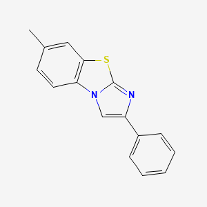 molecular formula C16H12N2S B2516051 AURORA 23177 CAS No. 7178-23-6