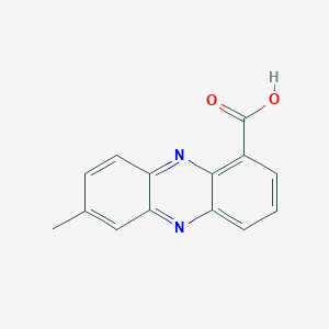 molecular formula C14H10N2O2 B025161 7-Methylphenazine-1-carboxylic acid CAS No. 103942-88-7