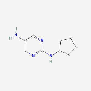 N2-Cyclopentylpyrimidine-2,5-diamine