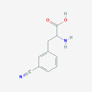 B2516423 2-amino-3-(3-cyanophenyl)propanoic Acid CAS No. 263396-43-6; 57213-48-6; 63999-80-4