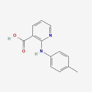 molecular formula C13H12N2O2 B2516443 2-(4-Toluidino)nicotinic acid CAS No. 60645-32-1