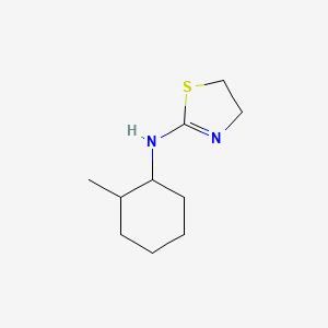 molecular formula C10H18N2S B2516627 N-(2-methylcyclohexyl)-4,5-dihydro-1,3-thiazol-2-amine CAS No. 748776-68-3
