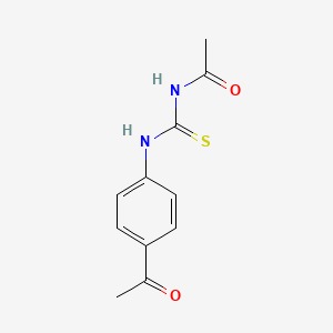 N-[(4-acetylphenyl)carbamothioyl]acetamide