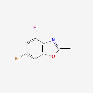 Benzoxazole, 6-bromo-4-fluoro-2-methyl-