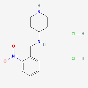 N-(2-Nitrobenzyl)piperidine-4-amine dihydrochloride