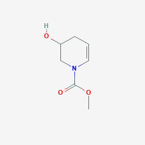 Methyl 3-hydroxy-1,2,3,4-tetrahydropyridine-1-carboxylate