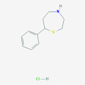 7-Phenyl-1,4-thiazepane hydrochloride