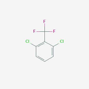 molecular formula C7H3Cl2F3 B025167 1,3-Dichloro-2-(trifluoromethyl)benzene CAS No. 104359-35-5