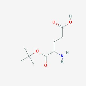 molecular formula C9H17NO4 B2516853 h-d-glu-otbu CAS No. 25456-76-2; 45120-30-7; 57294-38-9