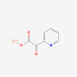 molecular formula C7H4LiNO3 B2516992 Lithium 2-oxo-2-(pyridin-2-yl)acetate CAS No. 2197062-53-4
