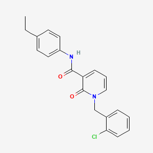 1-(2-chlorobenzyl)-N-(4-ethylphenyl)-2-oxo-1,2-dihydropyridine-3-carboxamide