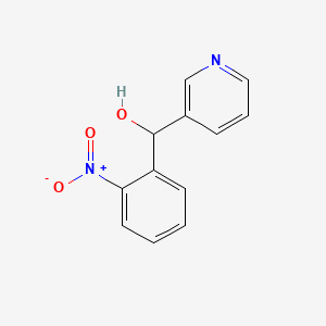 molecular formula C12H10N2O3 B2517014 (2-Nitrophenyl)(pyridin-3-yl)methanol CAS No. 3882-44-8