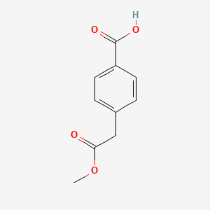 molecular formula C10H10O4 B2517059 4-(2-Methoxy-2-oxoethyl)benzoic acid CAS No. 87524-66-1