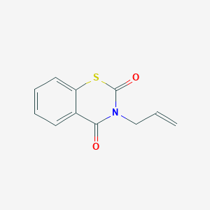 molecular formula C11H9NO2S B2517078 3-allyl-2H-1,3-benzothiazine-2,4(3H)-dione CAS No. 19084-81-2