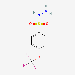 4-(Trifluoromethoxy)benzene-1-sulfonohydrazide