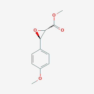 molecular formula C11H12O4 B025171 Methyl (2R,3S)-2,3-epoxy-3-(4-methoxyphenyl)propionate CAS No. 105560-93-8
