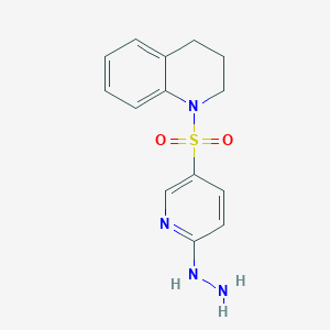 1-[(6-Hydrazinopyridin-3-yl)sulfonyl]-1,2,3,4-tetrahydroquinoline