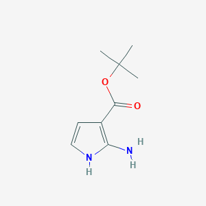 tert-butyl 2-amino-1H-pyrrole-3-carboxylate