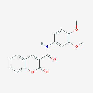 N-(3,4-Dimethoxyphenyl)-2-oxo-2H-chromene-3-carboxamide