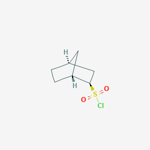molecular formula C7H11ClO2S B2517217 (1R,2R,4S)-Bicyclo[2.2.1]heptane-2-sulfonyl chloride CAS No. 1354351-70-4