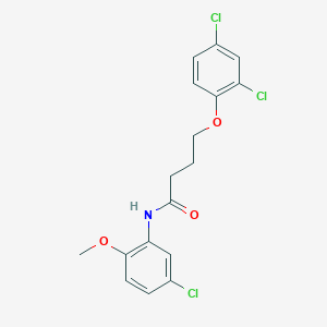 N-(5-chloro-2-methoxyphenyl)-4-(2,4-dichlorophenoxy)butanamide