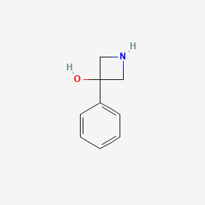 molecular formula C9H11NO B2517403 3-Phenylazetidin-3-ol CAS No. 25566-04-5