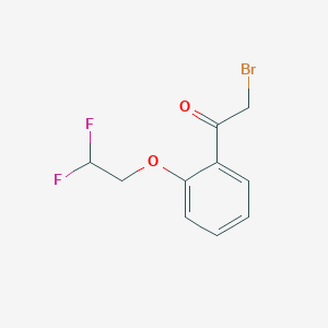 2-(2,2-Difluoroethoxy)phenacyl bromide