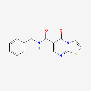 N-benzyl-5-oxo-5H-thiazolo[3,2-a]pyrimidine-6-carboxamide