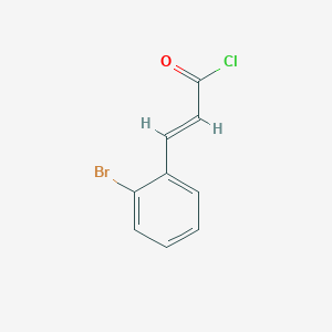 (2E)-3-(2-Bromophenyl)acryloyl chloride