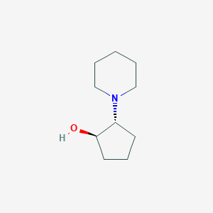 molecular formula C10H19NO B2517541 trans-2-Piperidin-1-ylcyclopentanol CAS No. 1844124-42-0; 51217-01-7