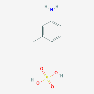 Sulfuric acid--3-methylaniline (1/1)