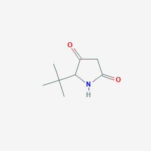 5-Tert-butylpyrrolidine-2,4-dione
