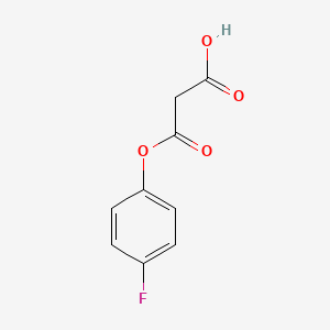 3-(4-Fluorophenoxy)-3-oxopropanoic acid