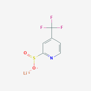 Lithium 4-(trifluoromethyl)pyridine-2-sulfinate