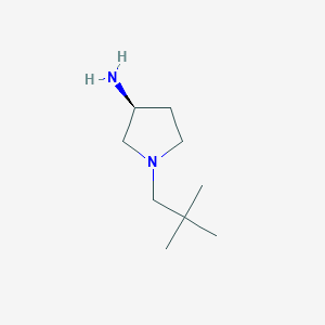 (S)-1-Neopentylpyrrolidin-3-amine