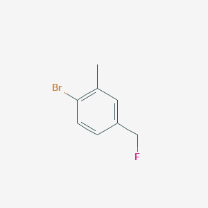 1-Bromo-4-(fluoromethyl)-2-methylbenzene