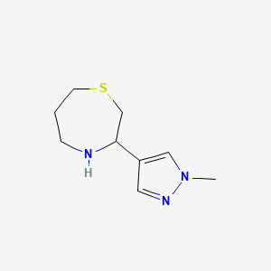 3-(1-methyl-1H-pyrazol-4-yl)-1,4-thiazepane